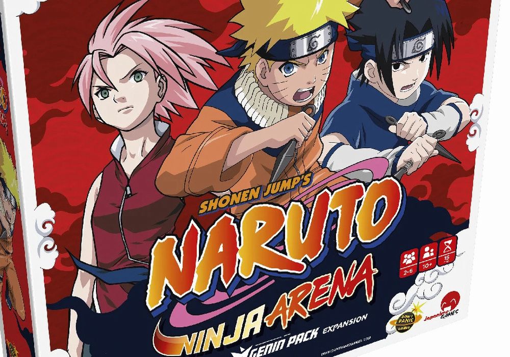 Naruto ninja arena gioco da tavolo